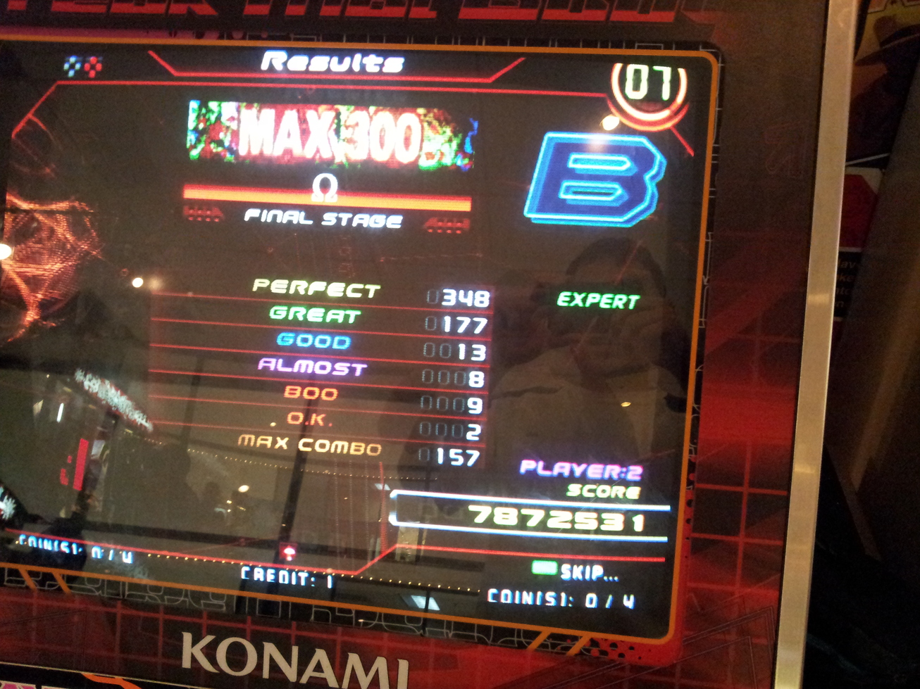 MAX 300 (S-Exp) B on DDR SuperNOVA